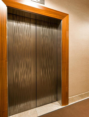 Passenger elevator door design